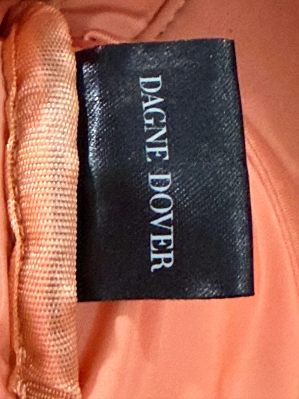 Dagne Dover ACE NEOPRENE FANNY PACK Orange EUC Adjustable Strap Waist Belt - Picture 9 of 11